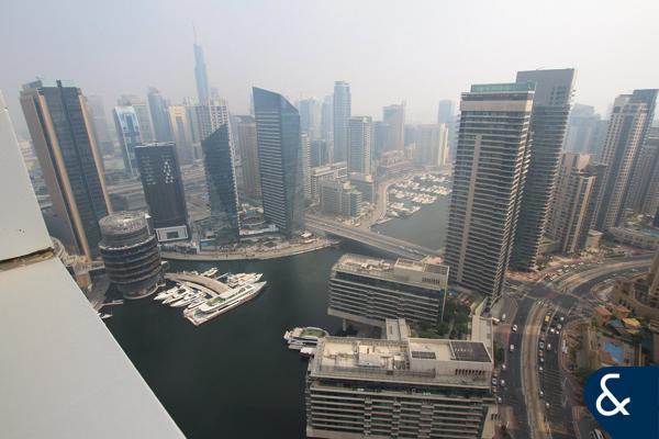 Full Marina View | Unfurnished | Two Bed