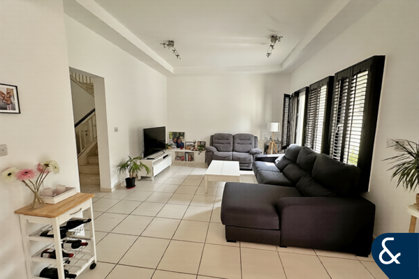 By pool and park | 3 Bed + Big study | Vacant