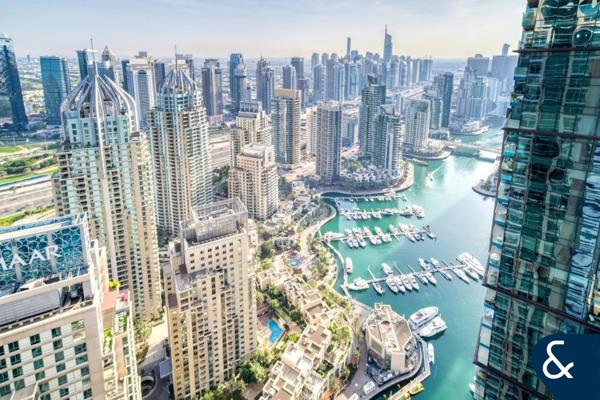 Full Marina View | High Floor | Upgraded