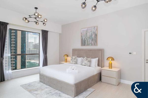 Upgraded | Furnished | Marina View | 3 Bed