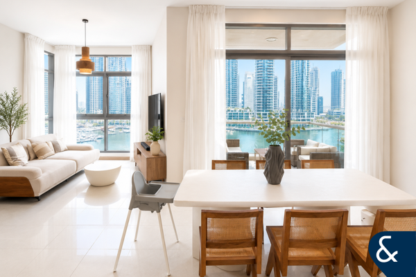 Full Marina View | Unique 2 Bed Apartment