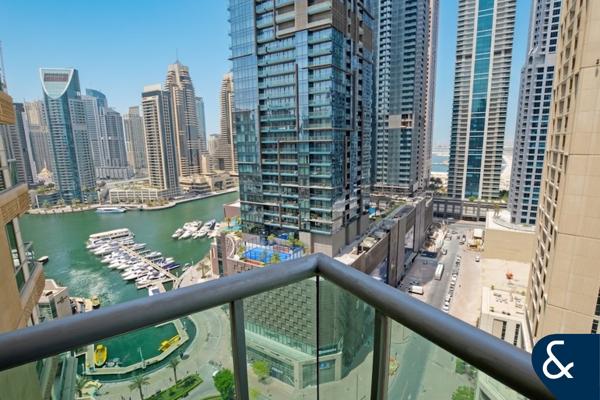 2 Bed + Study | Marina Views | Furnished
