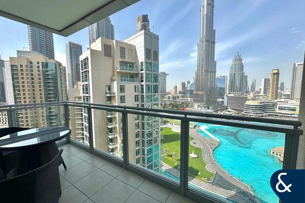 Full Burj View | Furnished | 3 Bed | Maid's