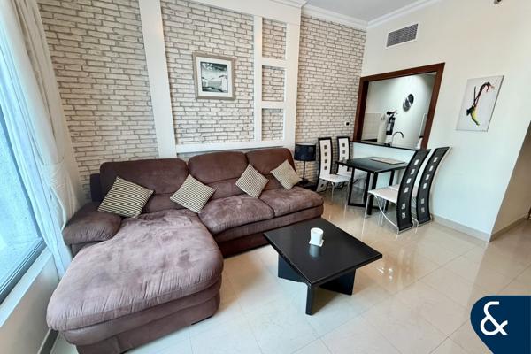 1 Bed | Furnished | Vacant | Marina view