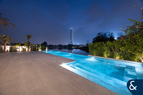 Main Lake | 18m Infinity Pool | Corner Plot