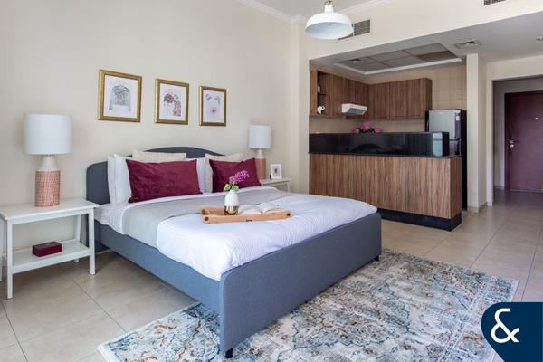 Furnished Studio | Balcony | Prime Location