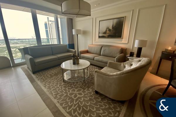 Sea and DIFC Views | Furnished | 1 Bed