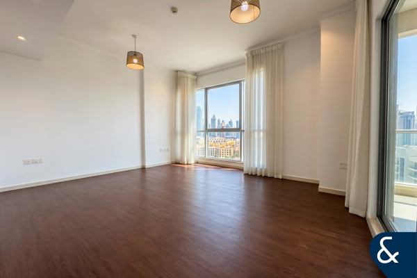 Unfurnished | Half Floor| Three Bed + Maids