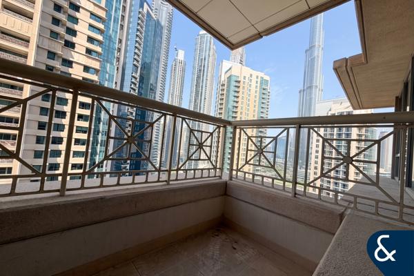 Full Burj View | Vacant | Two Bedrooms
