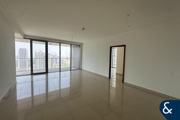 High Floor | Vacant | 3 Bedroom |  Balcony