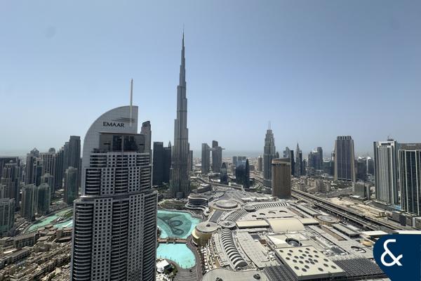 High Floor | Vacant | 3 Bedroom |  Balcony