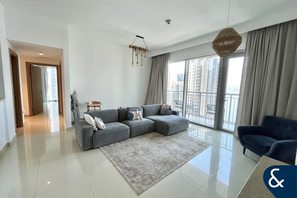 Unfurnished | Downtown Views | 3BR+Maids