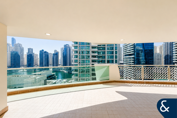 3 Bed | Maid  | Marina Views | Large Layout