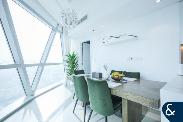 Two Bed | Upgraded | Furnished | High Floor