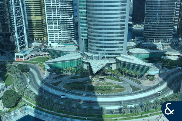 1 Bed | Lake + Almas Views | Balcony | Rented