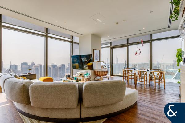 Rare Layout | 3 Bedroom | Full Marina View