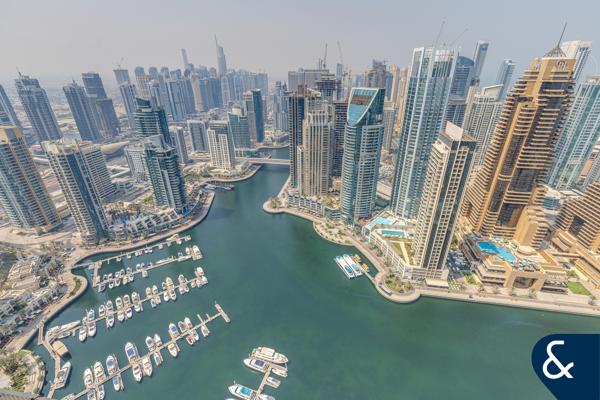 Rare Layout | 3 Bedroom | Full Marina View