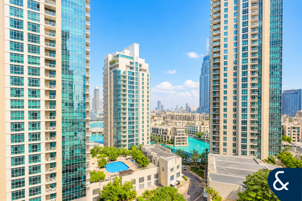 Two Bedrooms | With Fountain Views | Vacant