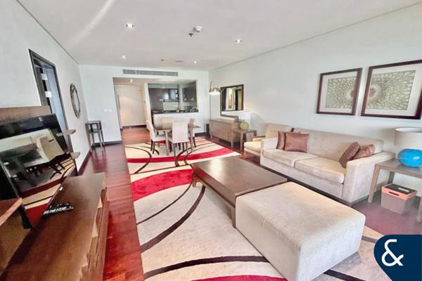 Full Sea and Burj View | VOT | Balcony