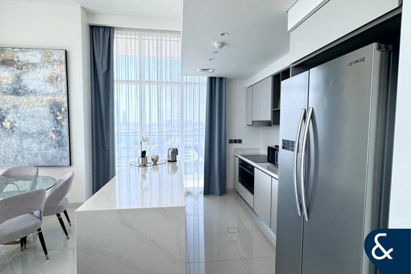 Emaar Beachfront | Three Bedroom | Furnished