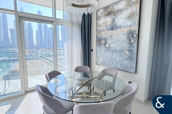 Emaar Beachfront | Three Bedroom | Furnished
