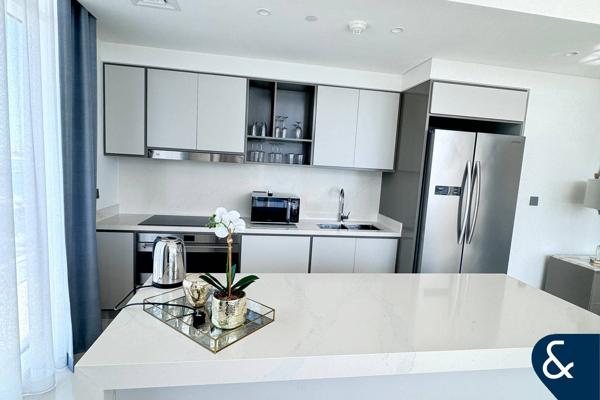 Emaar Beachfront | Three Bedroom | Furnished