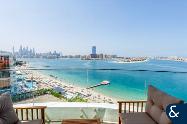 Panoramic Sea View | Vacant | Private Beach