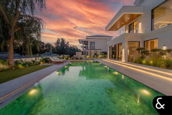 Exclusive Mansion with Wide Rear Plot and Golf View