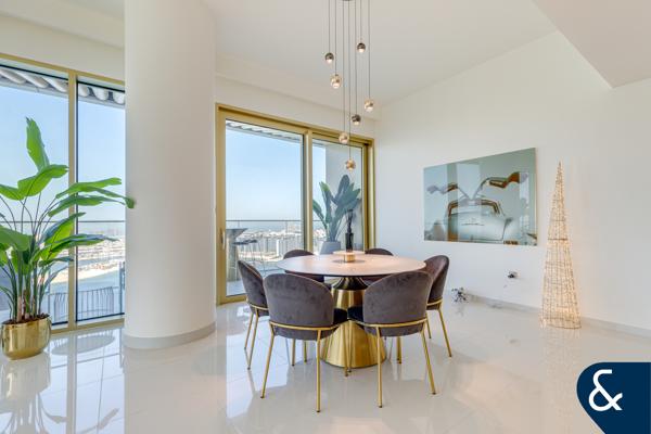 3 Bedroom + Maids | Palm Views | High Floor