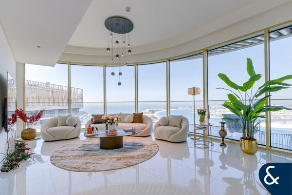 3 Bedroom + Maids | Palm Views | High Floor