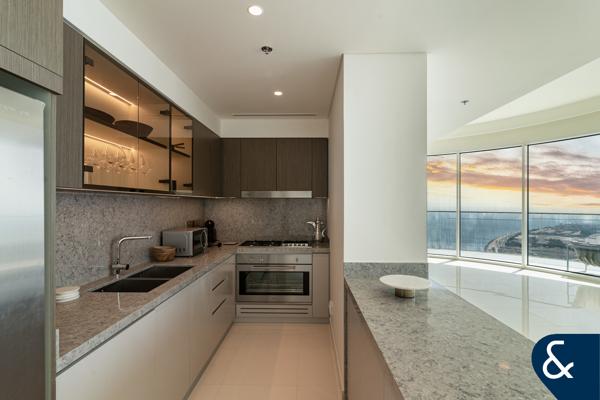 3 Bedroom + Maids | Palm Views | High Floor