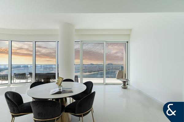 3 Bedroom + Maids | Palm Views | High Floor