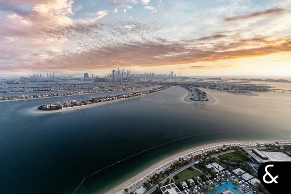 Exclusive - Dual Palm + Sea Views - Vacant