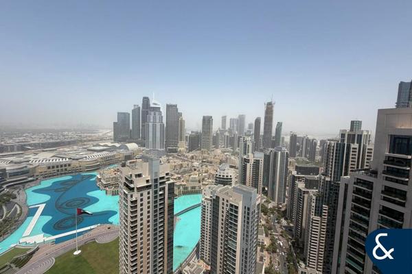High Floor | Khalifa & Fountain View | Vacant