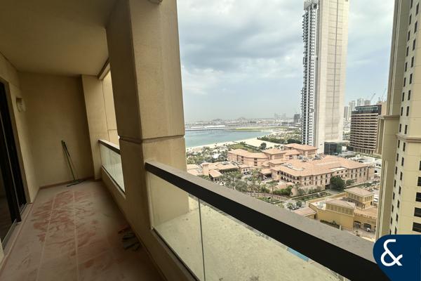 Palm Sea Views | Double Balcony | Vacant