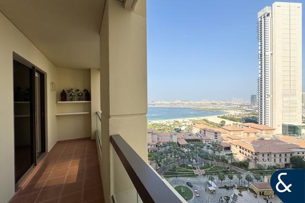 Palm Sea Views | Double Balcony | Vacant
