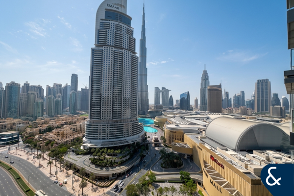 Vacant | Full Burj View | Rare Large Terrace