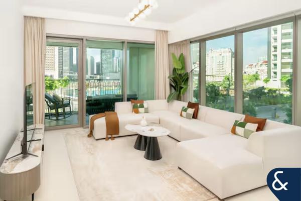 3 Bed + Maid | Low Floor | Burj View