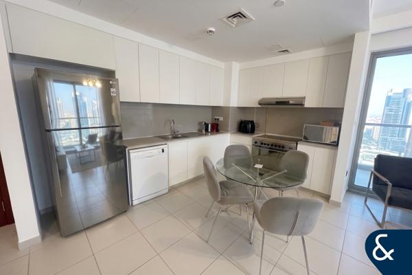 Furnished | Two Parking Spaces | Corner Unit