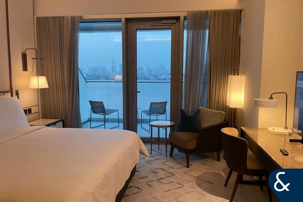 Furnished | Huge Balcony | Burj & Creek View