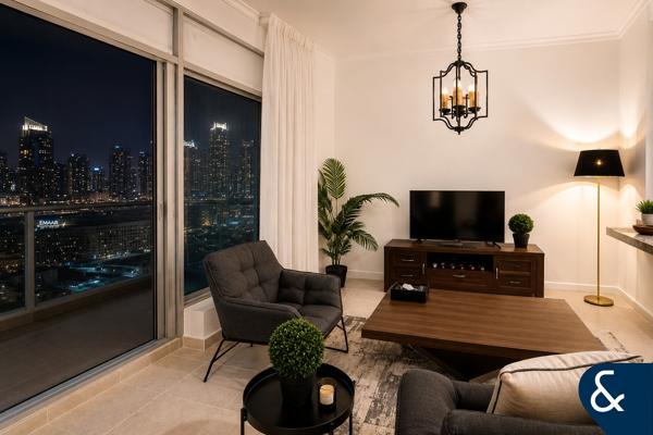Burj Khalifa View | Prime Location | Vacant