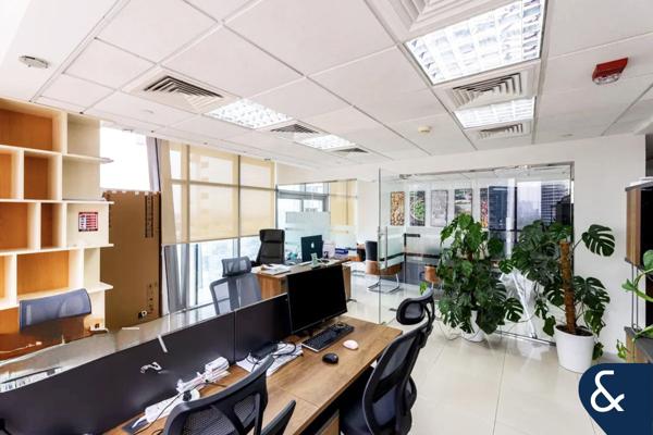 Furnished Office | Lake View | Balcony