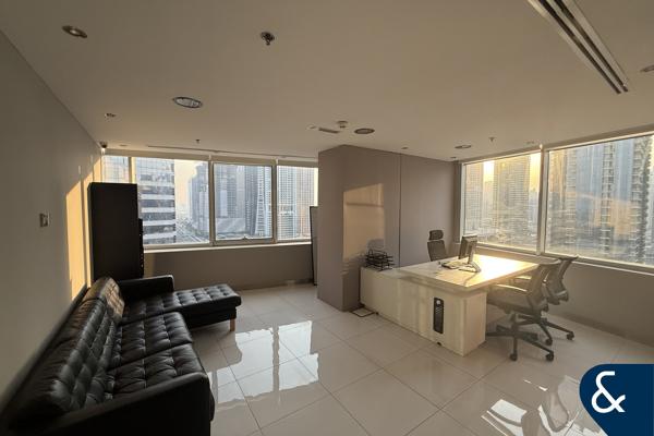 Partitioned | Corner Office | Fully Furnished