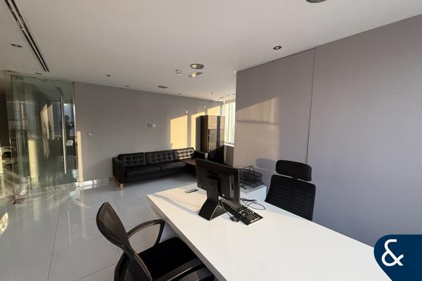 Partitioned | Corner Office | Fully Furnished