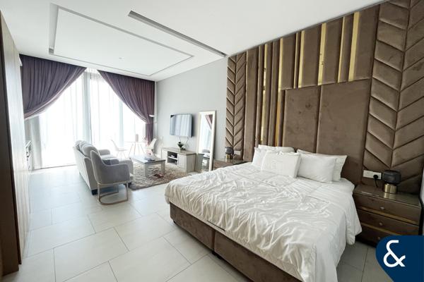 High Floor | Furnished | Burj View