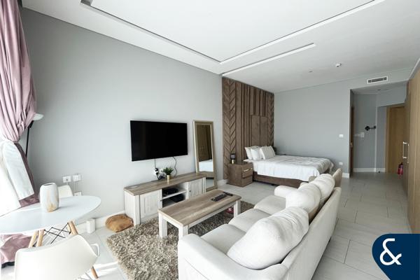 High Floor | Furnished | Burj View