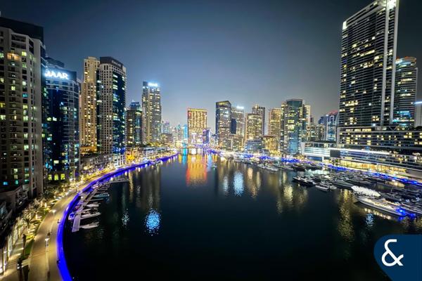 1 Bed | Marina Views | Furnished | Balcony