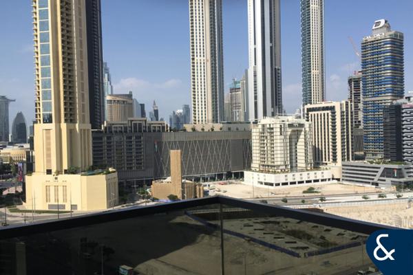Two Bedrooms | Canal + Burj View | Vacant