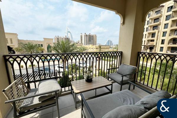 Burj Al Arab View | Low Floor | 2 Bedrooms