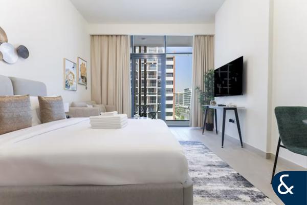 Studio | Fully Furnished | 12 Cheques